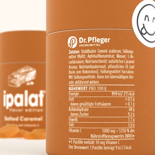 IPALAT Pastillen flavor edition Salted Caramel - PZN 17469020