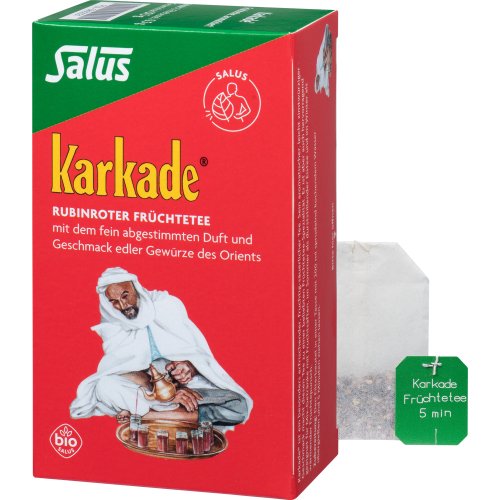 Karkade Früchtetee mit natürlichem Aroma bio Salus - PZN 09002331