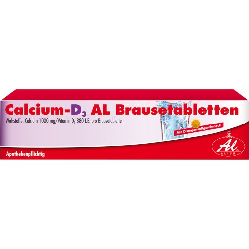 Calcium-D3 AL Brausetabletten - PZN 09089183