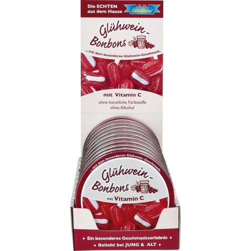 Glühweinbonbons in Dosen - PZN 00920700