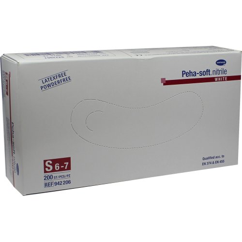 Peha-soft nitrile white Unters.handsch. S unst.pfr - PZN 09213720