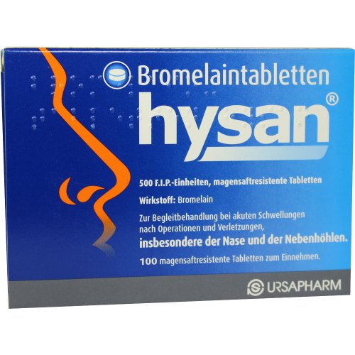 Bromelaintabletten hysan - PZN 09246168