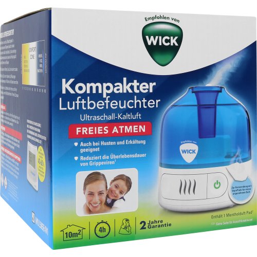 WICK Mini Kompakt Luftbefeuchter - Ultraschall - PZN 09340074