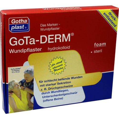 GoTa-DERM foam Hydrokolloid steril 10x10cm - PZN 09668857