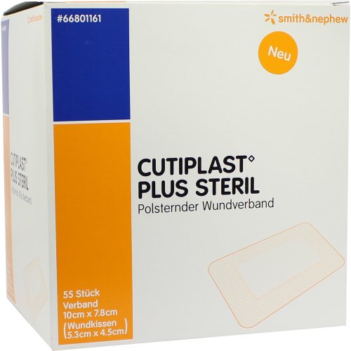 Cutiplast 10x7.8cm plus steril - PZN 09732578