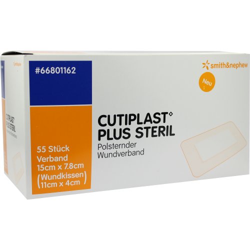 Cutiplast 15x7.8cm plus steril - PZN 09732590
