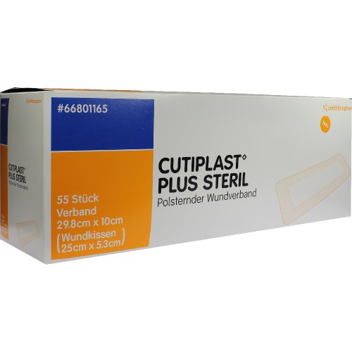 Cutiplast 10x29.8cm plus steril - PZN 09732621
