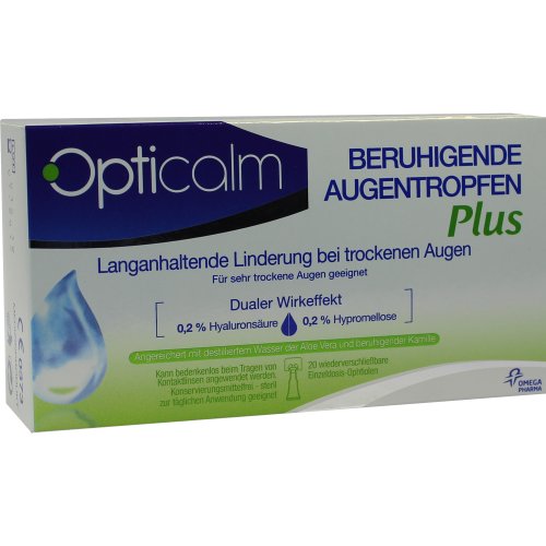 Opticalm Beruhigende Augentropfen Plus - PZN 09758626