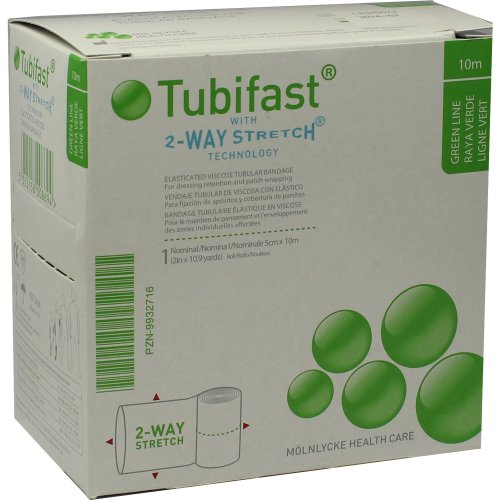 TUBIFAST 2-WAY-STRETCH GRÜN (5 CM BREIT) 10 M - PZN 09932716