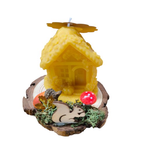 Bienenwachskerze Blumenhaus - PZN 08000197