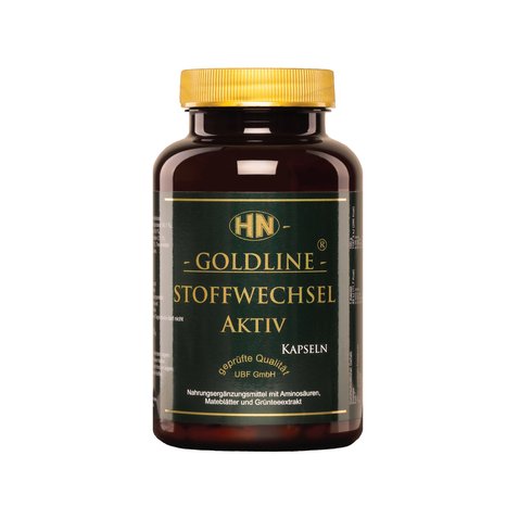 HN-Goldline Stoffwechsel Aktiv Kapseln - 120 St. - PZN 08001205