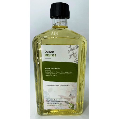 Melisse Ölbad - PZN 08183745