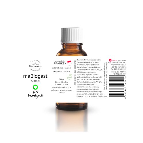 maBiogast 20ml o.A. - PZN 08000689