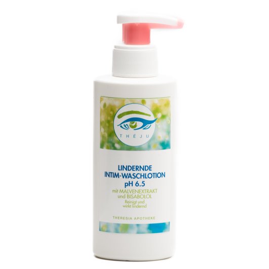 Theju LINDERNDE INTIM-WASCHLOTION PH 6.5 mit MALVENEXTRAKT und BISABOLOL - PZN 08173629