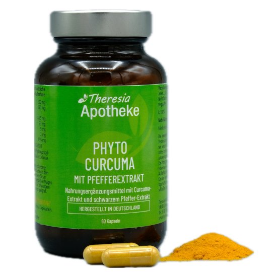 Theresia Phyto Curcuma mit Pfeffer Kapseln - PZN 08178247