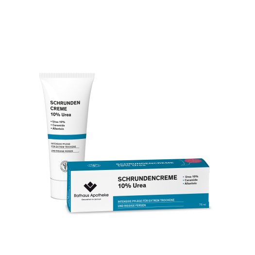 Rathaus Apotheke - Schrunden Creme Urea 10% - PZN 08000138
