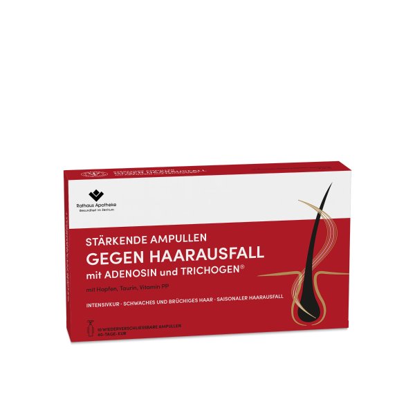 Rathaus Apotheke - Stärkende Ampullen gegen Haarausfall - PZN 08000533