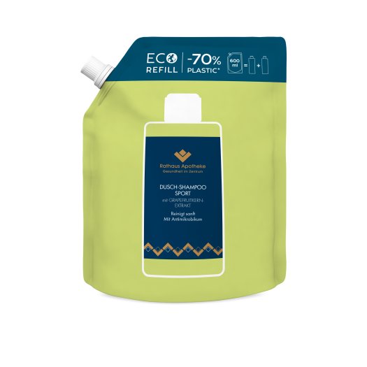 Rathaus Apotheke - Dusch-Shampoo Sport Refill - PZN 08000561