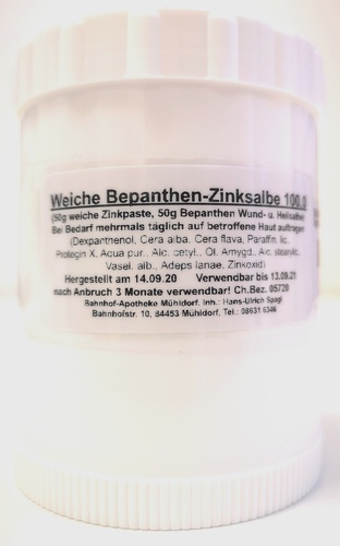 Weiche Bepanthen-Zinksalbe - PZN 08000442