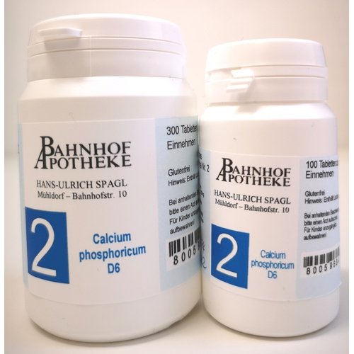 BIOCHEMIE Nr. 2 Calcium Phosphoricum D6 - PZN 08001565