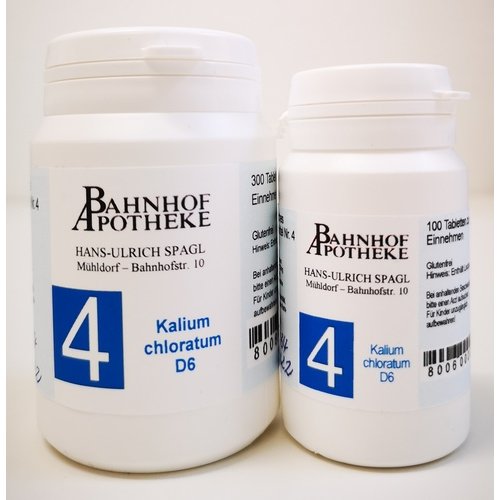 BIOCHEMIE Nr. 4 Kalium Chloratum D6 - PZN 08001810