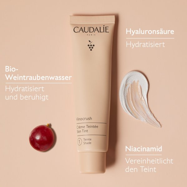 Caudalie Vinocrush Getönte Creme 1 - PZN 19134329