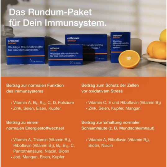 Orthomol Immun Trinkfläschchen - PZN 01568889