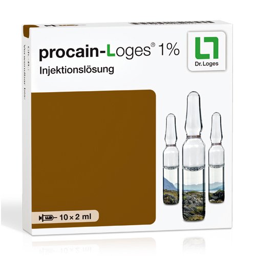 procain-Loges 1% Injektionslösung in Ampullen - PZN 13704004