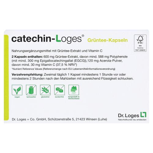 catechin-Loges Grüntee-Kapseln - PZN 16887790