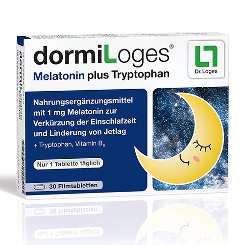dormiLoges 1mg Melatonin plus Tryptophan - PZN 17544974