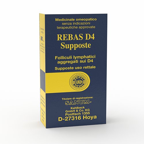 Rebas D4 (Italien) Suppositorien - PZN 08000218