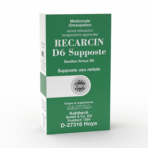Recarcin D6 (Italien) Suppositorien - PZN 08000234