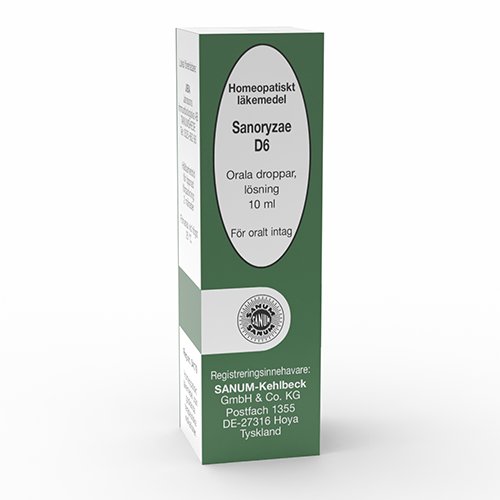 Sanoryzae D6 (Schweden) Tropfen - PZN 08000240