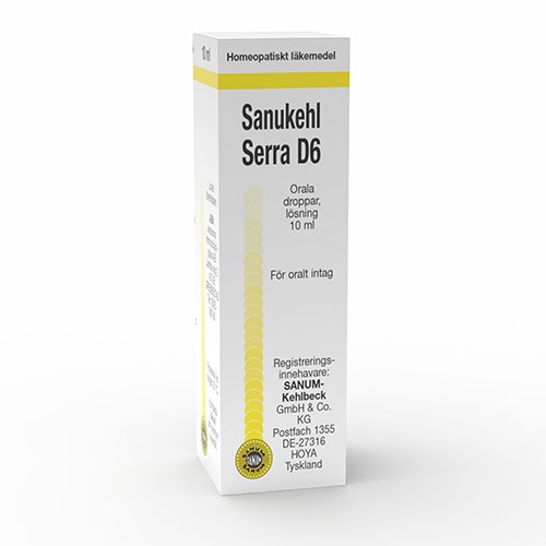 Sanukehl serra D6 (Schweden) Tropfen - PZN 08000251