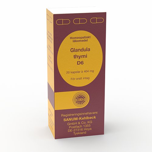 Glandula thymi D6 (Schweden) / Thymokehl D6 Kapseln - PZN 08000257