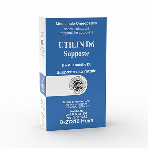Utilin D6 (Italien) Suppositorien - PZN 08000271