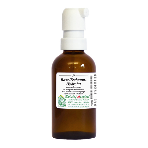 Rose Teebaum Hydrolat Hautspray Bahnhof-Apotheke - PZN 10743311