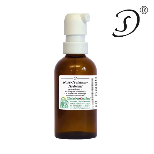 Rose Teebaum Hydrolat Hautspray Bahnhof-Apotheke - PZN 10743311