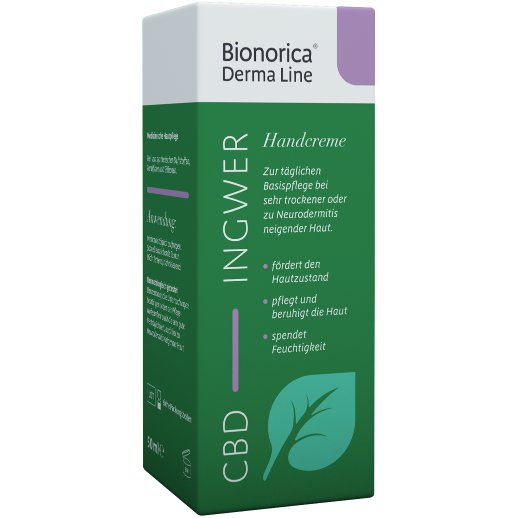 Derma Line Handcreme Ingwer-CBD Bionorica - PZN 16842497
