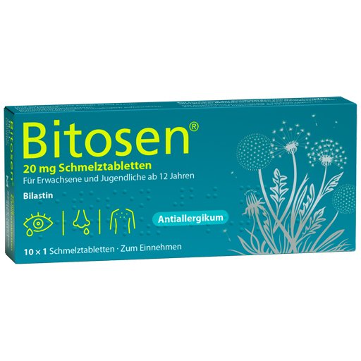 Bitosen 20mg Schmelztabletten - PZN 18890520