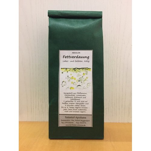 Fettverdauungs-Tee - PZN 08001140