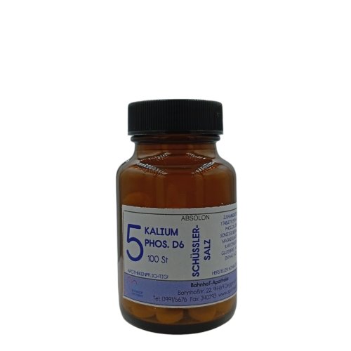 Schüssler 5: Kalium phosphoricum D6 im Glas - PZN 08028877