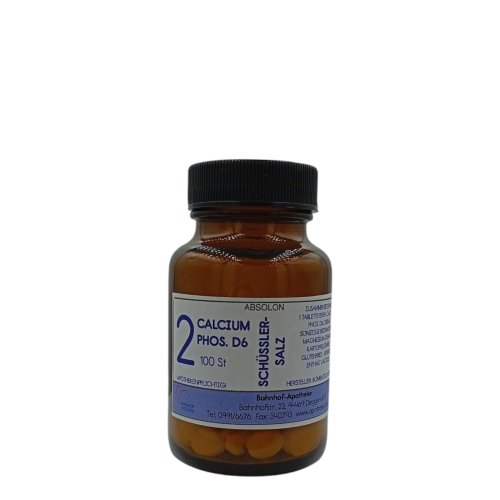 Schüssler 2: Calcium phosphoricum D6 im Glas - PZN 08028908