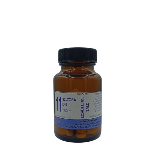 Schüssler 11: Silicea D12 im Glas - PZN 08028966