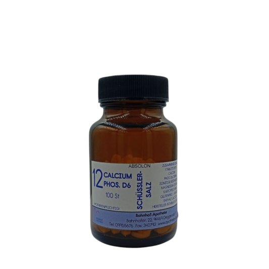 Schüssler 12: Calcium sulfuricum D6 im Glas - PZN 08028972