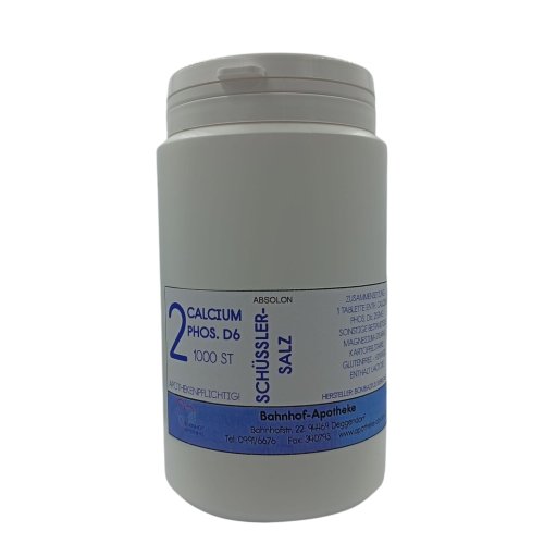 Schüssler 2: Calcium phosphoricum D6 - PZN 08029115