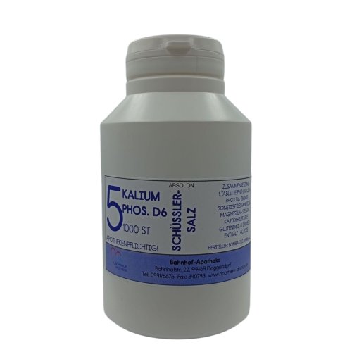 Schüssler 5: Kalium phosphoricum D6 - PZN 08029144