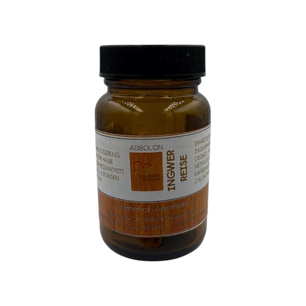 Ingwer Reise Kapseln - PZN 08063187