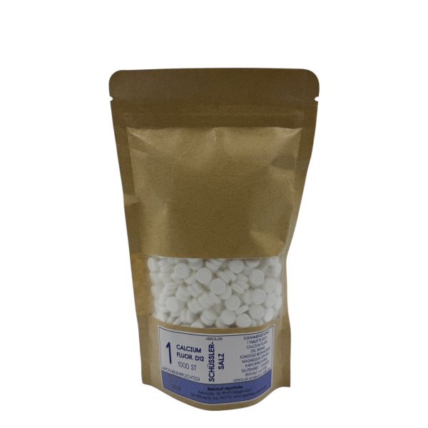 Schüssler 1: Calcium fluoratum D12 Nachfüllpackung - PZN 08071778