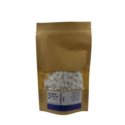 Schüssler 3: Ferrum phosphoricum D12, Nachfüllpackung - PZN 08071956